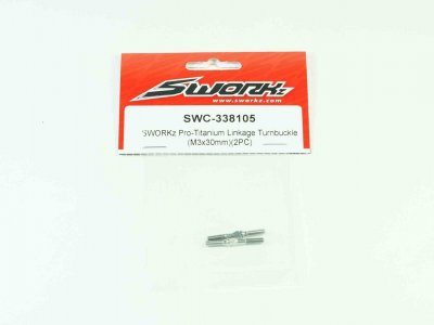 SWORKz PRO TITAN spojovačky M3x30mm, 2 ks.