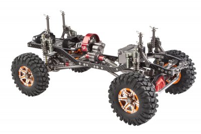 T-10 PRO Crawler Kit - kovový podvozek