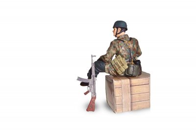 1/16 figurka svobodníka první třídy Helmuta Rossel
