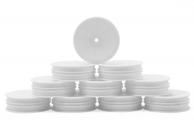 Přední disky 2.2 bílé pro 2WD (šestihran 12 mm), 5 párů