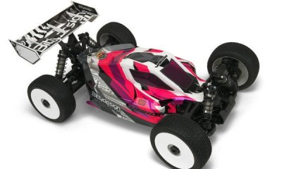 Vision čirá karoserie - XRAY XB8E 2020 předříznutá