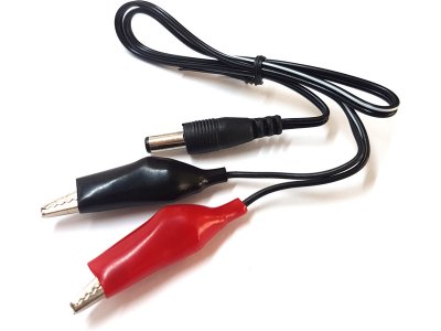 Nabíjecí kabel pro vysílače s krokodýlky