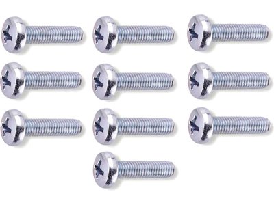 Šroub křížový M2x10mm půlkulatá hlava (10)