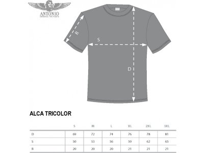 Antonio pánské tričko Aero L-159 Alca Tricolor XXXL