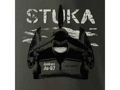 Antonio pánské tričko Junkers Ju-87 Stuka S