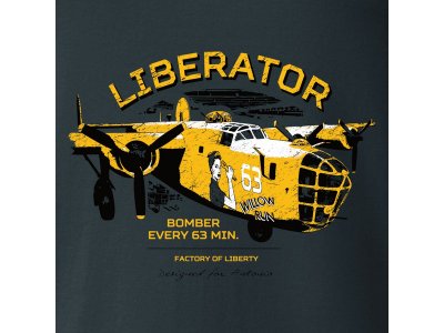 Antonio pánské tričko LIBERATOR z Willow Run XL