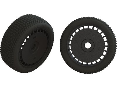 Arrma kolo s pneu dBoots Exabyte černé (2)