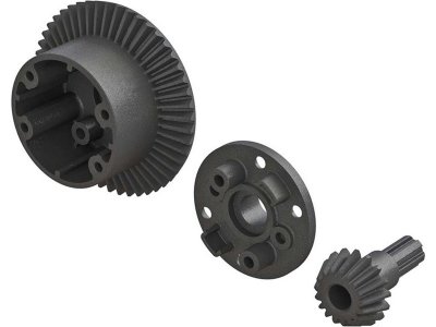Arrma krabička diferenciálu o ozubenými koly 49T/17T