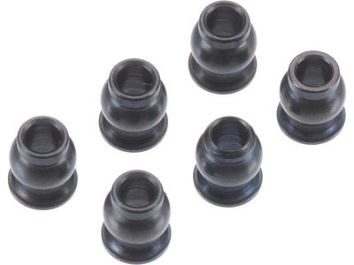 Axial kulové čepy s límcem 3x5.8x7mm (6)