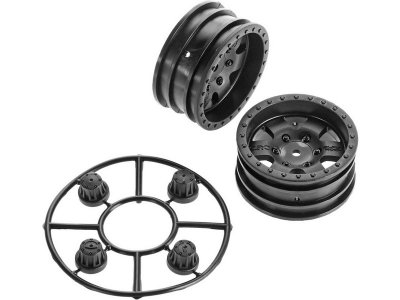 Axial disk 1.9" Rock CRC černá (2)