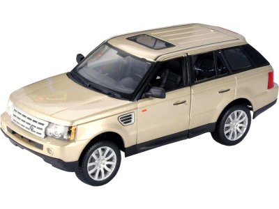 Bburago Range Rover Sport 1:18 šampaňská zlatá