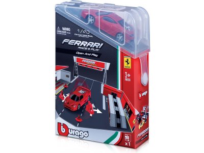 Bburago Ferrari přenosný autoservis