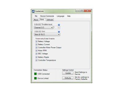 Castle Telemetry Link Futaba S.BUS2