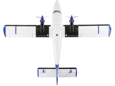 E-flite Twin Otter 1.2m SAFE Select BNF Basic, plováky