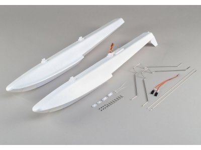 E-flite plováky: Maule M-7 1.5m