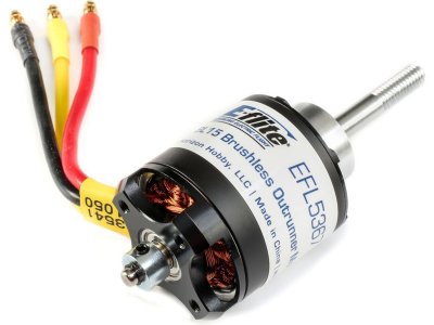 E-flite motor 15BL 1050ot/V: Maule M-7 1.5m