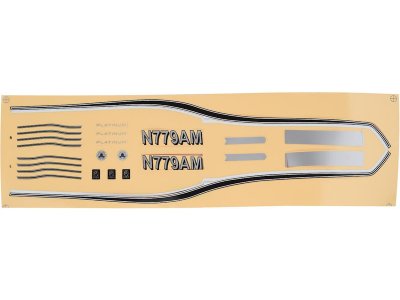 E-flite samolepky: Cirrus SR22T 0.7m