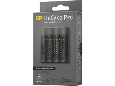 GP USB nabíječ Speed E451 + 4AA GP ReCyko Pro 2000