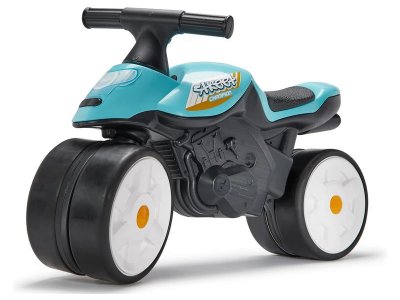 FALK - Dětské odrážedlo Baby Moto modré s gumovými koly