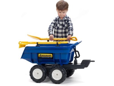 FALK - Vlečka Case IH Maxi sklápěcí s nářadím