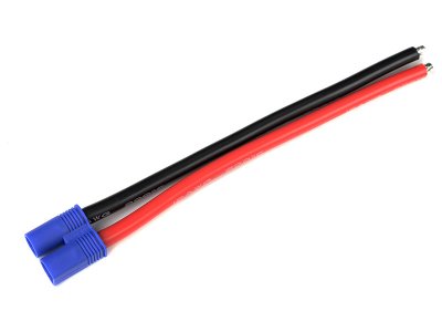 Konektor zlacený EC3 samec s kabelem 12AWG 12cm