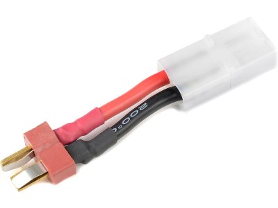 Konverzní kabel Tamiya samice - Deans samice 14AWG