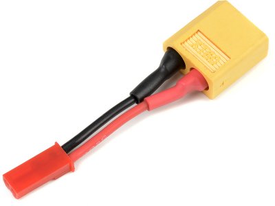 Konverzní kabel XT-60 samec - JST samice 20AWG