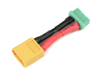 Konverzní kabel XT-60 samec - MPX samice 14AWG