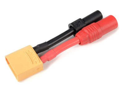 Konverzní kabel XT-90 samec - AS-150 + XT-150 10AWG