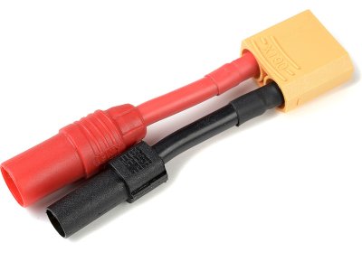 Konverzní kabel XT-90 samec - AS-150 + XT-150 10AWG