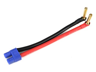 Bateriový kabel 4.0mm zlacený - EC3 samice