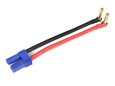 Bateriový kabel 4.0mm zlacený - EC5 samice