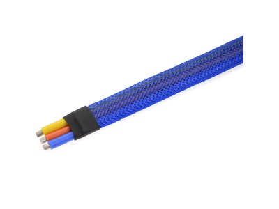 Ochranný kabelový oplet 8mm modrý (1m)