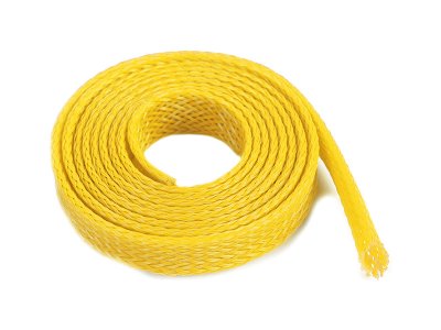 Ochranný kabelový oplet 8mm žlutý (1m)