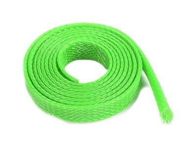 Ochranný kabelový oplet 8mm zelený (1m)