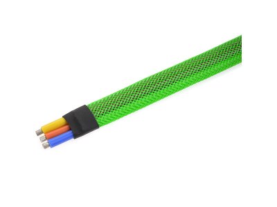 Ochranný kabelový oplet 8mm zelený (1m)