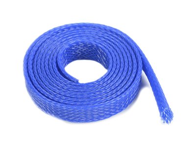 Ochranný kabelový oplet 10mm modrý (1m)