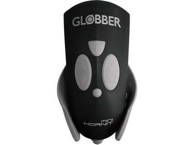 Globber - Mini Hornit světlo se zvonkem Black