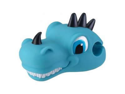Globber - Hlavička ozdobná na koloběžku Dino Blue
