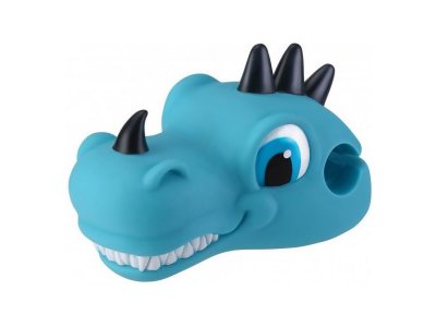 Globber - Hlavička ozdobná na koloběžku Dino Blue