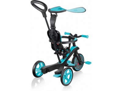 Globber - Tříkolka Explorer Trike 4in1 Teal