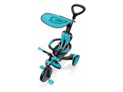Globber - Tříkolka Explorer Trike 4in1 Teal