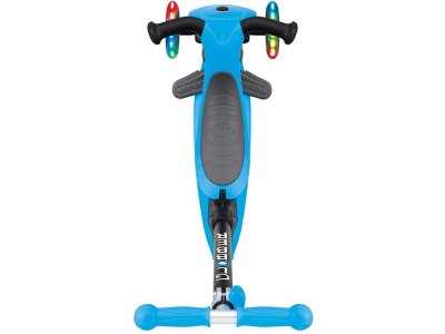 Globber - Koloběžka Go Up Plus Lights skládací modrozelená