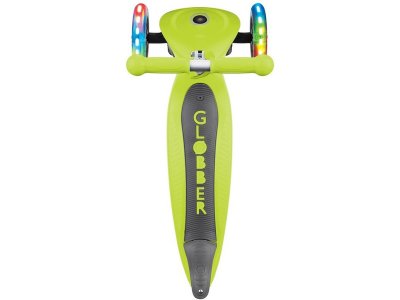 Globber - Koloběžka Go Up Plus Lights skládací modrozelená
