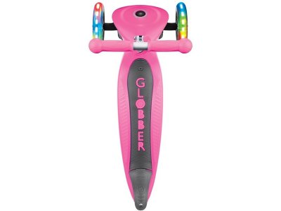 Globber - Koloběžka Go Up Plus Lights skládací modrozelená
