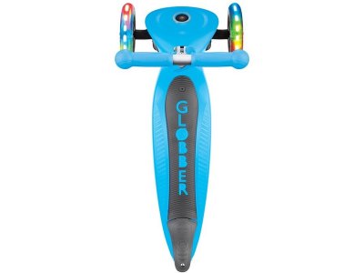 Globber - Koloběžka Go Up Plus Lights skládací modrozelená