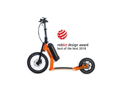 GoMate elektro koloběžka staep ER1 PLUS Offroad černá