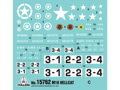 Italeri M18 Hellcat (1:56)