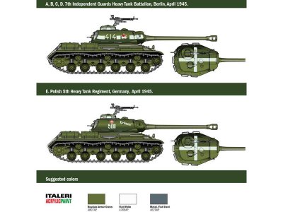 Italeri Wargames IS-2 Mod. 1944 (1:56)