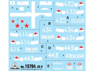 Italeri Wargames IS-2 Mod. 1944 (1:56)